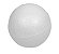 BOLA ISOPOR 075MM STYRO FORM C/25 - Imagem 1