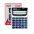 CALCULADORA DE MESA MOD AL8985A ALFACELL CINZA - Imagem 1