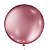 BALAO 5 METALLIC BALLOON ROSA C/25 UNIDADES - Imagem 1
