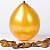 BALAO 8 CINTILANTE DOURADO C/25 UNIDADES - Imagem 1