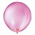BALAO LISO 7 REDONDO ROSA CHICLETE PCT C/50 UNIDADES - Imagem 1