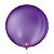 BALAO LISO 5 REDONDO ROXO UVA C/50 UND - Imagem 2