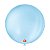 BALAO LISO 5 REDONDO AZUL BABY C/50 UND - Imagem 1