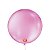 BALAO LISO 5 REDONDO ROSA CHICLETE C/50 UND - Imagem 2