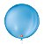 BALAO LISO 5 REDONDO AZUL TURQUESA C/50 UND - Imagem 1