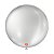 BALAO 5 CINTILANTE PRATA REDONDO C/25 UND - Imagem 1