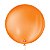 BALAO LISO 5 REDONDO LARANJA MANDARIM C/50 UND - Imagem 1