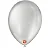 BALAO 9 CINTILANTE PRATA C/25 UNIDADES - Imagem 2