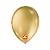 BALAO 9 METALLIC BALLOON OURO C/25 UNIDADES - Imagem 1