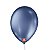 BALAO 9 METALLIC BALLOON AZUL SAFIRA C/25 UNIDADES - Imagem 1