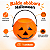 BALDE ABOBORA HALLOWEEN PEQUENO LARANJA UNIDADE - Imagem 4