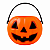 BALDE ABOBORA HALLOWEEN UNIDADE - Imagem 1
