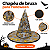 CHAPEU BRUXA HALLOWEEN PRETO UNIDADE - Imagem 3