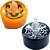 VELA PEQ LED HAPPY HALLOWEEN TAM. APROX. 4X4CM - Imagem 1