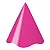 CHAPEU PAPEL LISO PINK C/8 UND - Imagem 1