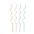 VELA ESPIRAL CANDY COLORS C/4 UND - Imagem 1