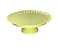 BOLEIRA REDONDA AMARELA 23X8CM UNIDADE - Imagem 1