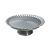 BOLEIRA REDONDA PRATA 23X8CM UNIDADE - Imagem 1