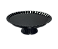 BOLEIRA REDONDA PRETA 23X8CM UNIDADE - Imagem 1