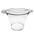 BALDE DE GELO ACRILICO 5L CRISTAL UNIDADE - Imagem 1