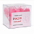 FORMA PARA DOCE MADRI ROSA BEBE PARA FESTA C/30 UNIDADES - Imagem 1