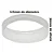LACRE 125X30MM TRANSPARENTE PACOTE COM 100 UNIDADES - Imagem 1