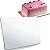 CAKE BOARD RETANGULAR BRANCO EM MDF 25X30 - Imagem 1