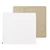 CAKE BOARD QUADRADO EM MDF BRANCO 25X25 - Imagem 1