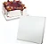 CAKE BOARD QUADRADO EM MDF BRANCO 25X25 - Imagem 3