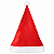 TOUCA GORRO PAPAI NOEL VERMELHA 29X41CM UNIDADE - Imagem 1