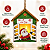 ENFEITE CASINHA DE NATAL MDF COM LED 8CM UNIDADE - Imagem 4