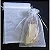SACO ORGANZA 25X40 PRATA PACOTE C/10 UND - Imagem 2