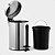 LIXEIRA INOX 5 LITROS C/PEDAL UND - Imagem 2