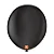 BALAO LISO 16 REDONDO PRETO EBANO C/10 UND - Imagem 1