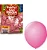 BALAO LISO 11 REDONDO ROSA BABY C/25 UND - Imagem 1