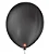 BALAO LISO 11 REDONDO PRETO EBANO C/25 UNIDADES - Imagem 1