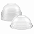TAMPA BOLHA TPB-550 S/FURO TRANSPARENTES COM 50 UNIDADES - Imagem 1