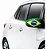 BANDEIRA BRASIL RETROVISOR 1 PAR - Imagem 2