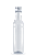 GARRAFA PLASTICA 60ML TAMPA AZUL ESCURO C/10 UND - Imagem 2