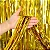 CORTINA DE FITA METALOITE DOURADO 2 METROS - Imagem 2