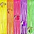 CORTINA METALIZADA MIXCOLOR NEON 2MX1M - Imagem 3