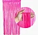 CORTINA METALIZADA ROSA NEON 2M - Imagem 3