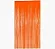 CORTINA METALIZADA LARANJA NEON 2M - Imagem 2
