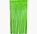 CORTINA METALIZADA VERDE NEON 2M - Imagem 4