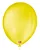 BALAO LISO 11 REDONDO AMARELO CITRINO C/25 UNIDADES - Imagem 2