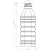 GARRAFA PLASTICA 1000ML C/100 UND - Imagem 3