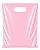SACOLA 35X50 ROSA BB ALÇA VAZADA C/50 - Imagem 3