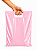 SACOLA 35X50 ROSA BB ALÇA VAZADA C/50 - Imagem 5