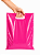 SACOLA 16X20 PINK ALÇA VAZADA C/50 - Imagem 4