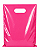 SACOLA 20X30 PINK ALÇA VAZADA C/50 - Imagem 1